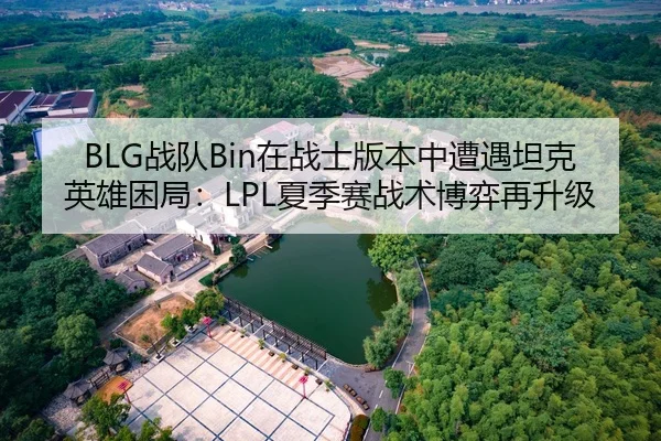 BLG战队Bin在战士版本中遭遇坦克英雄困局：LPL夏季赛战术博弈再升级
